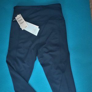 Zella High Waist Pocket Legging 7/8 - Black with Tag  Size XS